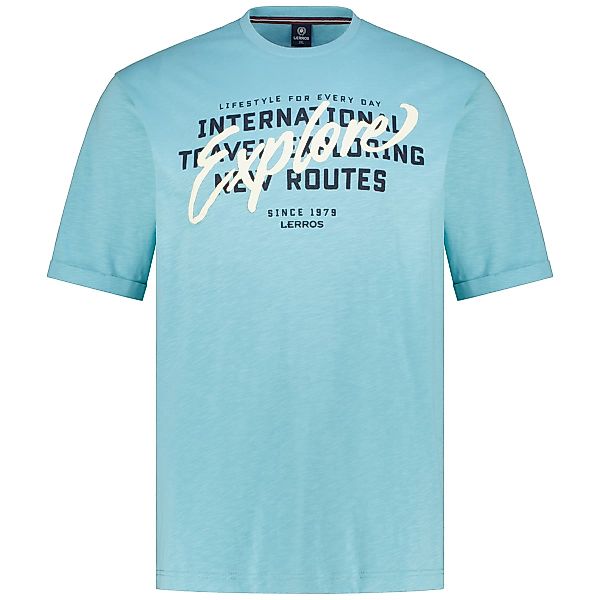 Lerros T-Shirt mit Print Farbe türkis Größe: 6XL günstig online kaufen