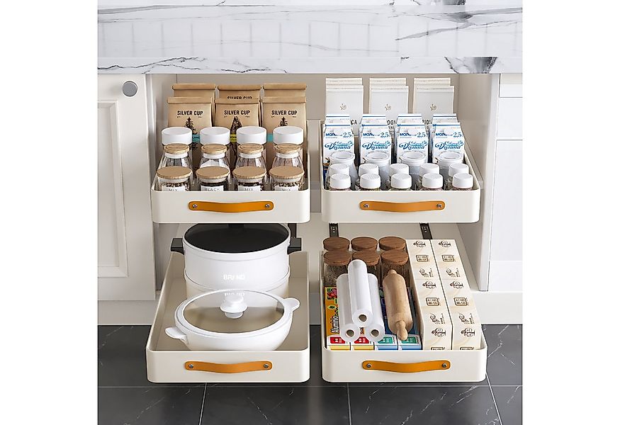 GarveeMore Küchenorganizer-Set Ausziehbarer UnterschrankOrganizer für unter günstig online kaufen