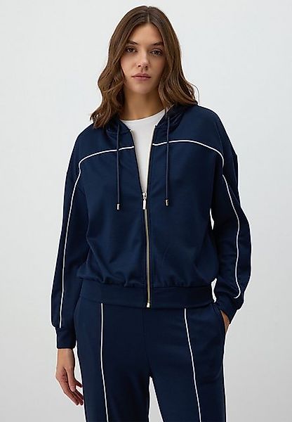 Jimmy Key Hoodie Hohe Hose Mit Weitem Bein Und Weitem Bein İn Lässiger Pass günstig online kaufen