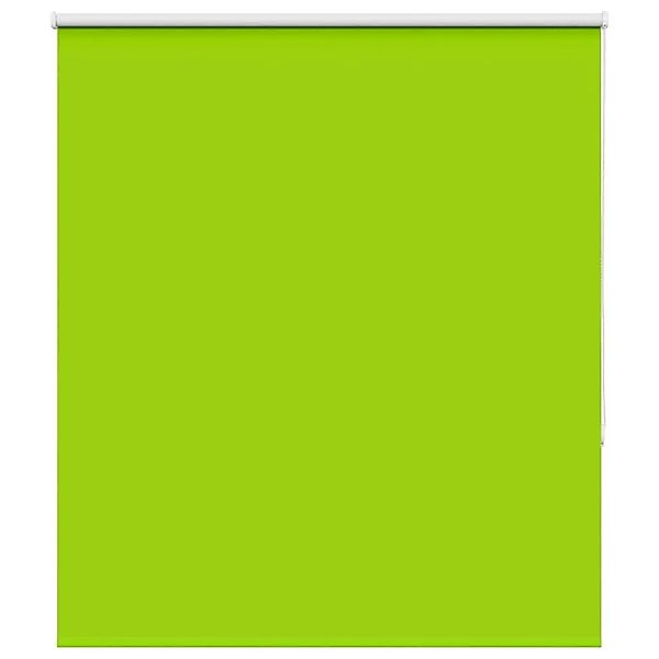 vidaXL Verdunkelungsrollo Grün 140x130cm Stoffbreite 136,6cm Polyester 4011 günstig online kaufen