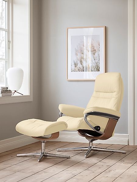 Stressless® Relaxsessel »Sunrise« Set, Relaxsessel mit Hocker, mit Hocker, günstig online kaufen