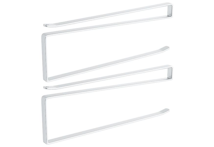 Intirilife Küchenrollenhalter, (2x Papierrollenhalterung in Weiß - Z-Form, günstig online kaufen