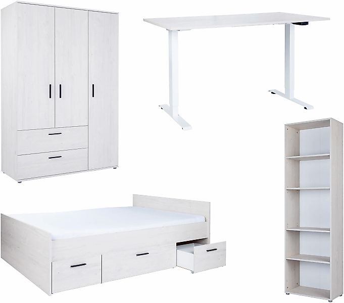 arthur berndt Jugendzimmer-Set "Jugendzimmer-Set "Mathea" 4-teilig", (Set, günstig online kaufen