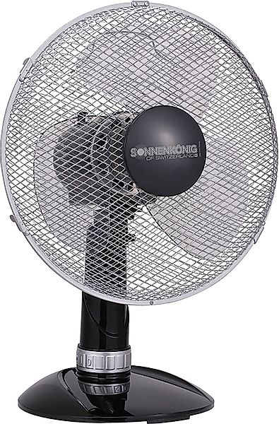 Sonnenkönig Tischventilator Black 12, Leistung 40W, günstig online kaufen