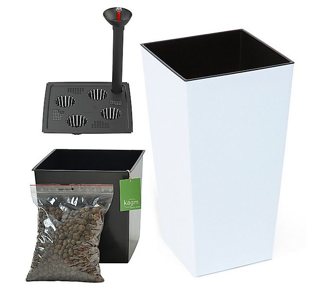 KAGM Pflanzkübel Blumenkübel Blumentopf in Hochglanz Pflanztopf SET TOP Qua günstig online kaufen