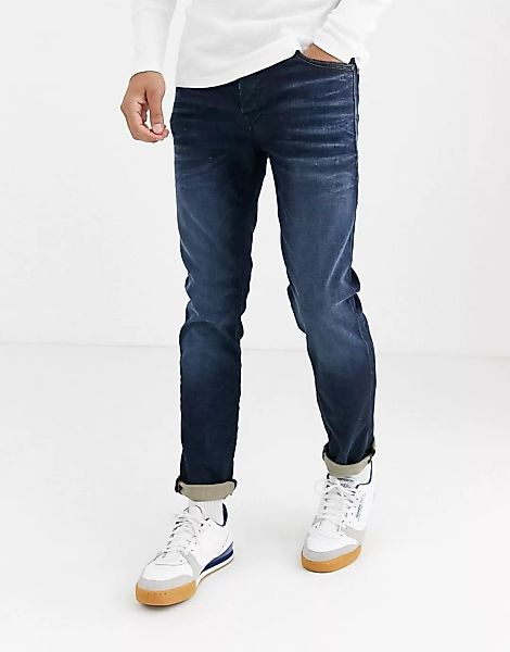 Jack & Jones Herren Jeans JJITIM JJORIGINAL JOS 719 - Straight Fit - Blau - günstig online kaufen
