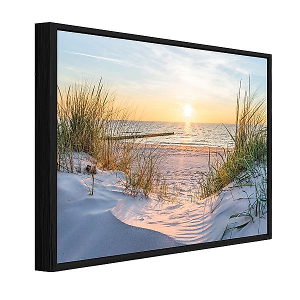 Wallarena Leinwandbild Strand Meer Natur Ostsee günstig online kaufen