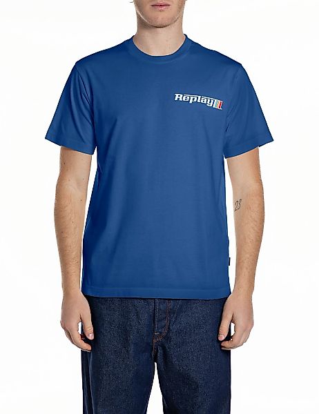Replay T-Shirt mit Racing-Print günstig online kaufen