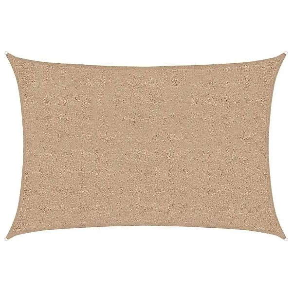 vidaXL Sonnensegel 160 g/m² Taupe 2x3 m HDPE 311392 günstig online kaufen