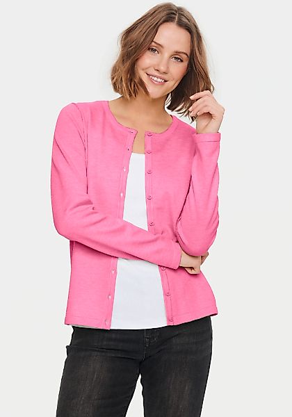 Saint Tropez Strickjacke A8661, MilaSZ R-Neck Cardigan günstig online kaufen