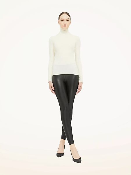 Wolford - Merino Fine Rib Pullover, Frau, ecrue, Größe: L günstig online kaufen