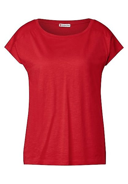 STREET ONE Shirttop mit Raffung an der Schulter günstig online kaufen