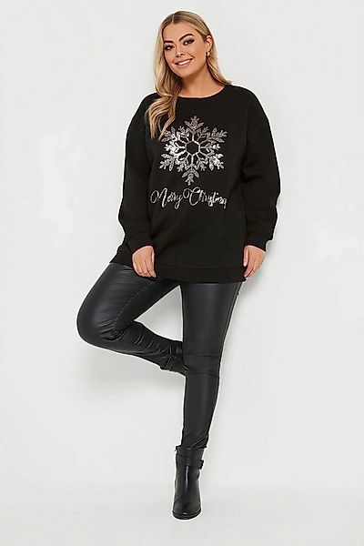 Shape of You Kapuzenpullover Pailletten-Sweatshirt günstig online kaufen