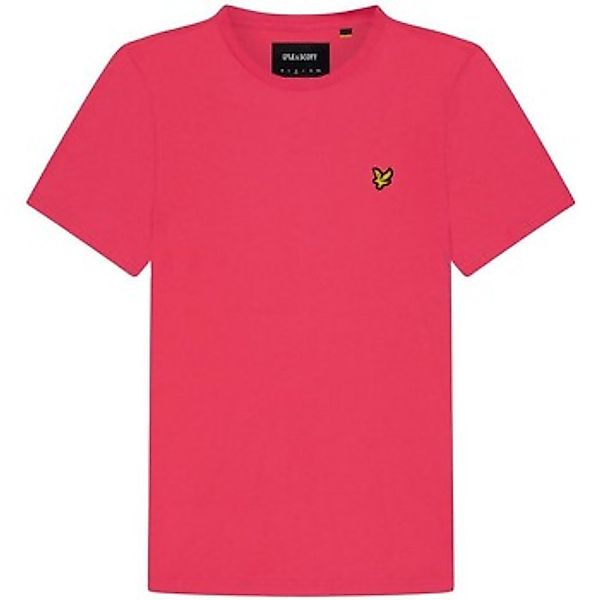 Lyle & Scott  T-Shirts & Poloshirts TS400V PLAIN T-SHIRT-Z91 GERANIUM PINK günstig online kaufen