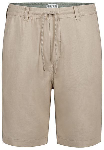 Eight2Nine Chinoshorts Leinen Chino Elastischer Bund günstig online kaufen