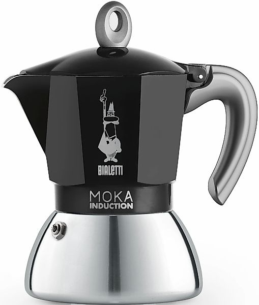 BIALETTI Espressokocher "Moka Induktion" 0,15 l Kaffeekanne Induktionsgeeig günstig online kaufen