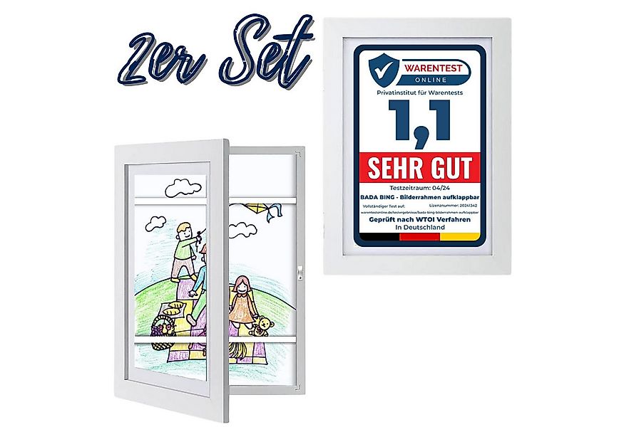 Bada Bing Bilderrahmen zum Basteln für Kinderbilder Aufbewahren von Bildern günstig online kaufen
