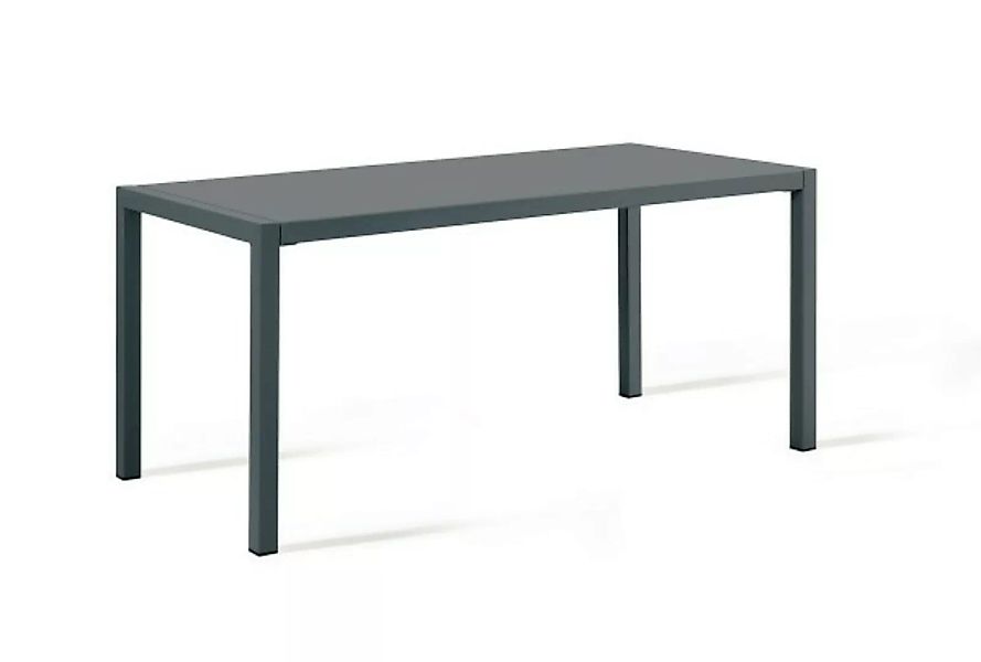 Tisch Quatris 160x80x75 cm antik grau günstig online kaufen