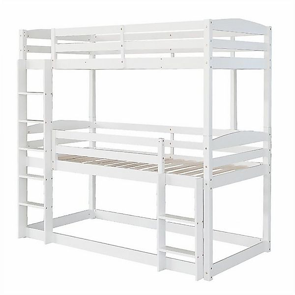autolock Kinderbett Hochbett,Single-Size-Holz-Dreier-Etagenbett für Kinder, günstig online kaufen