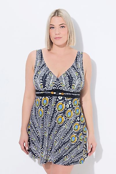 Ulla Popken Badekleid Badekleid Pfau Softcups günstig online kaufen
