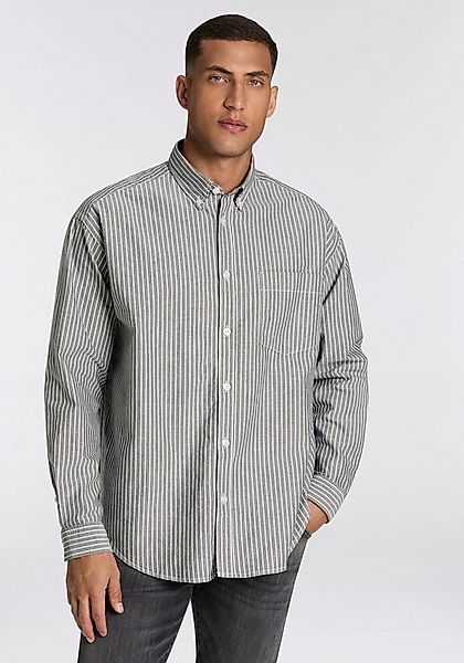 HUGO Blue Langarmhemd Ebill oversize günstig online kaufen