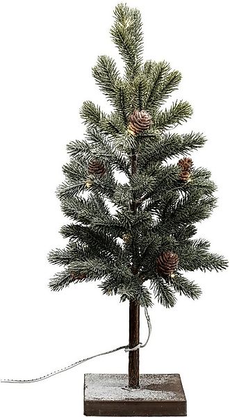 Winterliche Kunstpflanze Tannenbaum, Creativ green, Höhe 40 cm, mit LED-Bel günstig online kaufen
