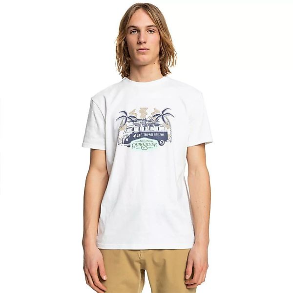 Quiksilver Magic Van Kurzärmeliges T-shirt XL White günstig online kaufen