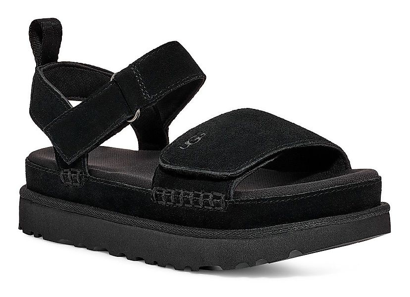 UGG W GOLDENSTAR Riemchensandale, Plateausandale, Sandalette mit zwei Klett günstig online kaufen