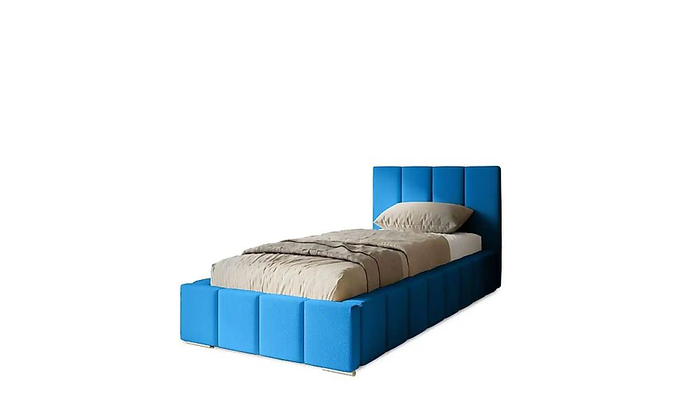 Polsterbett mit Stauraum Margate ¦ blau ¦ Maße (cm): B: 105 H: 100 Betten > günstig online kaufen