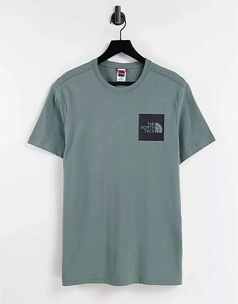 The North Face – Fine – Grünes T-Shirt günstig online kaufen