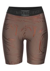 LASCANA ACTIVE Funktionsshorts mit glänzendem 3D Schriftzug auf dem Bund günstig online kaufen