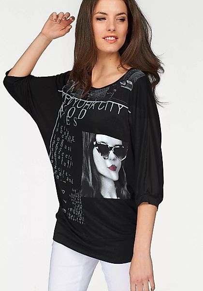 Aniston SELECTED 3/4-Arm-Shirt günstig online kaufen