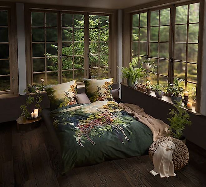 fleuresse Bettwäsche »Bed Art S« 2 Stk. tlg. Mako Satin 100% Baumwolle mit günstig online kaufen