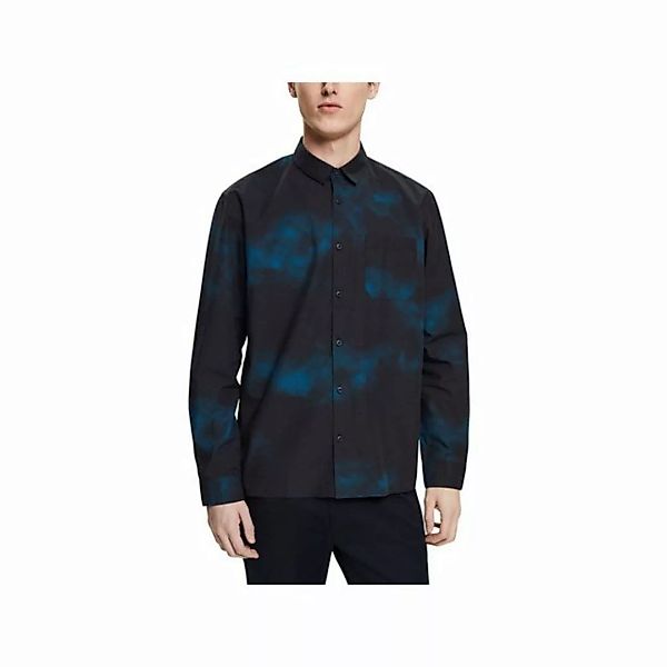 Esprit Langarmhemd marineblau (1-tlg) günstig online kaufen