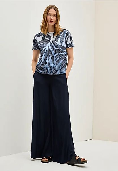 Ausbrenner-Shirt mit Muster günstig online kaufen