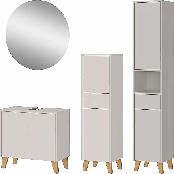 GERMANIA Badmöbel-Set "GW-Arnea" 4 Stk. tlg. günstig online kaufen