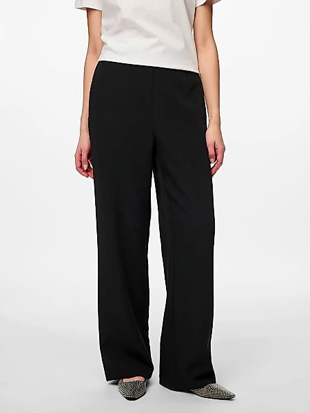 pieces Schlupfhose "PCBOSELLA HW WIDE PLAIN PANT NOOS" günstig online kaufen