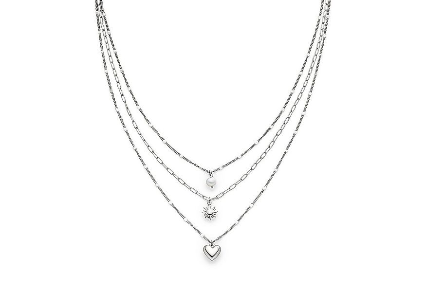 s.Oliver Kette mit Anhänger Summer Charms Edelstahl günstig online kaufen