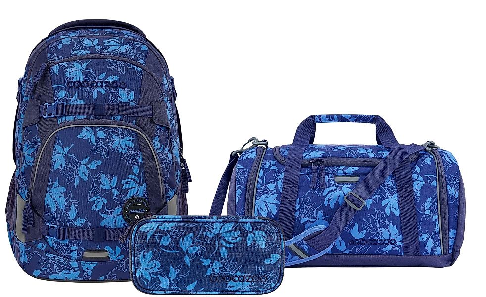 coocazoo Schulranzen Schulrucksack-Set MATE Tropical Night günstig online kaufen