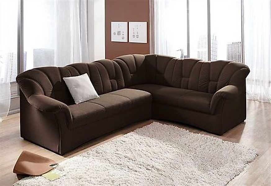 DOMO collection Ecksofa "Papenburg B/T/H: 242/190/84 cm L-Form", wahlweise günstig online kaufen