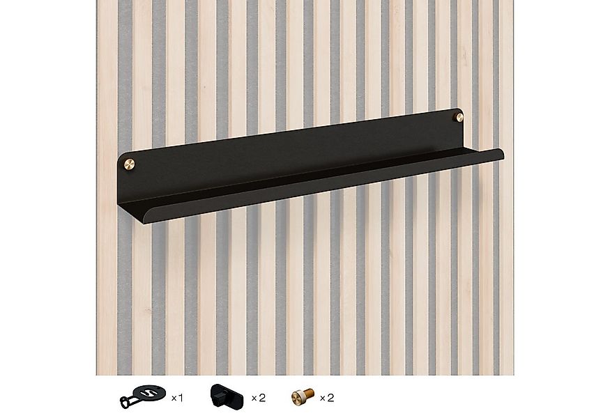 Stegu Deko-Wandregal Zubehör für Akustikpaneele, Wandlamellen und Wände, 1 günstig online kaufen