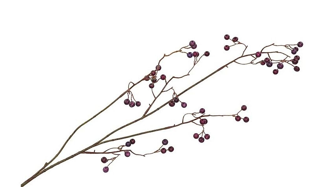 Kunstblume Kunstblume Beeren lila Zweig Beerenzweig günstig online kaufen