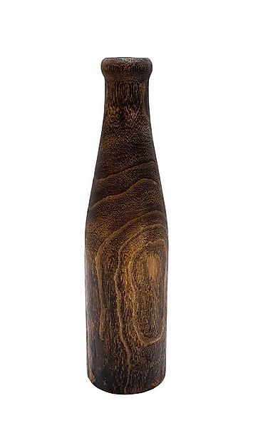 Spetebo Dekovase Design Holz Blumen Vase braun - 40 cm (Packung, 1 tlg), Ho günstig online kaufen