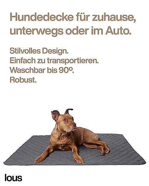 lous Hundematte Lous stilvolle Hundematte Hundedecke günstig online kaufen