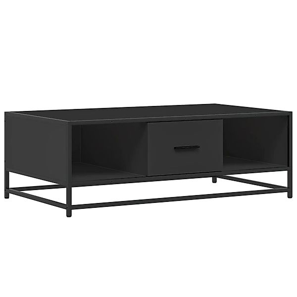 vidaXL Couchtisch Schwarz 100x57x35 cm Holzwerkstoff und Metall 848759 günstig online kaufen