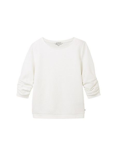 TOM TAILOR Denim Sweatshirt structured sweat günstig online kaufen