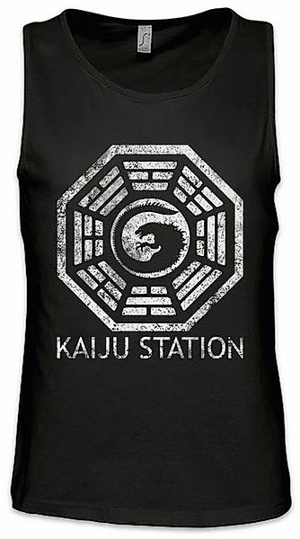 Urban Backwoods Tanktop Vintage Kaiju Station Ärmelloses T-Shirt Pacific Me günstig online kaufen