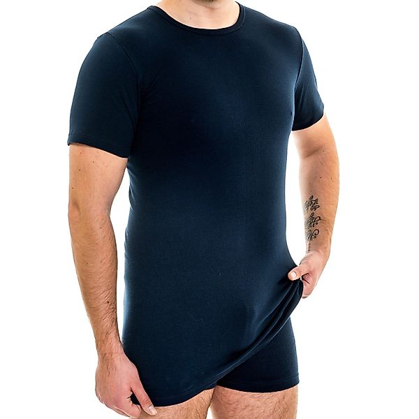 HERMKO Unterziehshirt 3847 Herren extralanges kurzarm günstig online kaufen