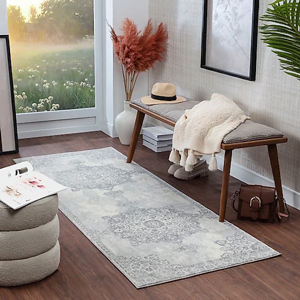 Livabliss Teppich »CORO«, rechteckig, 11 mm Höhe, Boho Kurzflor Orientteppi günstig online kaufen