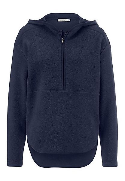 Hessnatur Fleecepullover aus reiner Bio-Baumwolle (1-tlg) günstig online kaufen